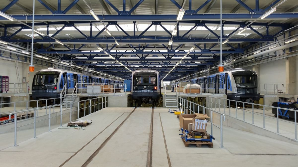 dekoratives Bild zur Referenz Neubau U-Bahn-Werkstatt München