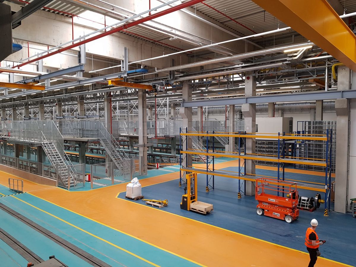 dekoratives Bild zur Referenz Neubau Werkstatt Depot RRX Dortmund Eving